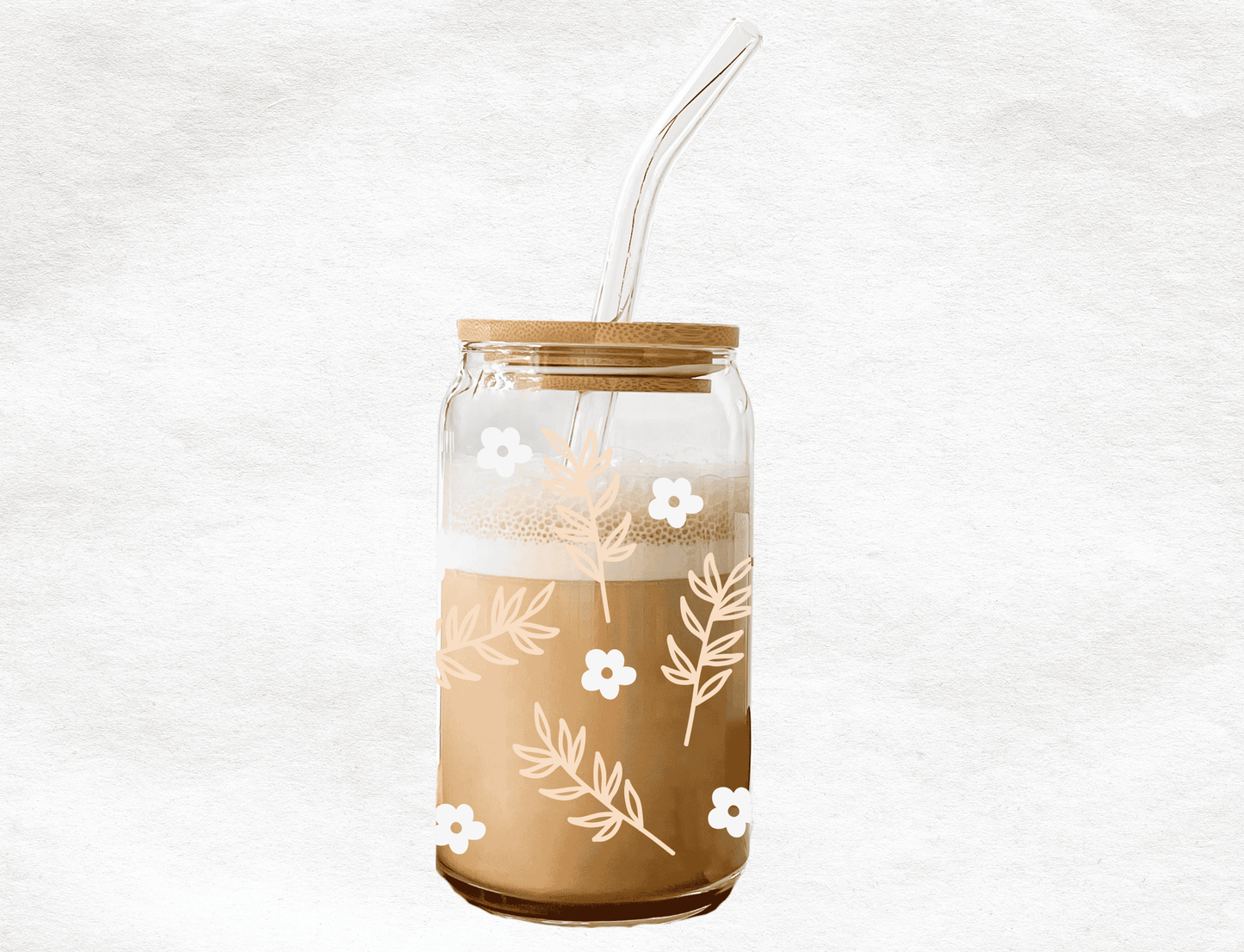 Wildflower-Glass Cup