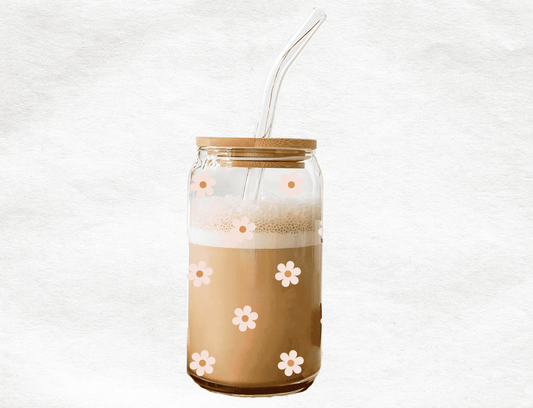 Mini Flowers-Glass Cup