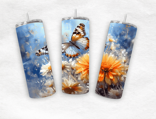 Butterfly - Tumbler - MK CREATIONS