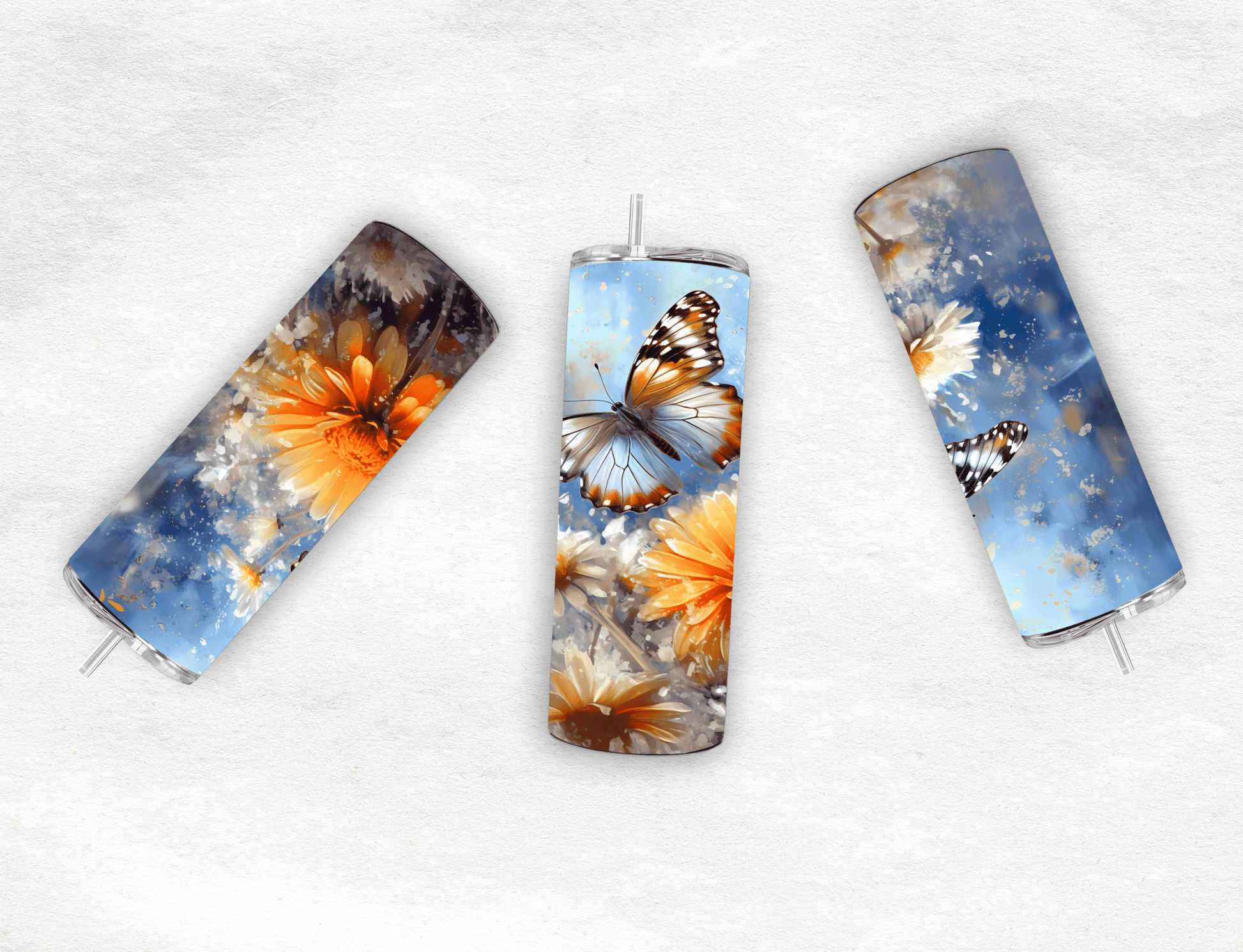 Butterfly - Tumbler - MK CREATIONS
