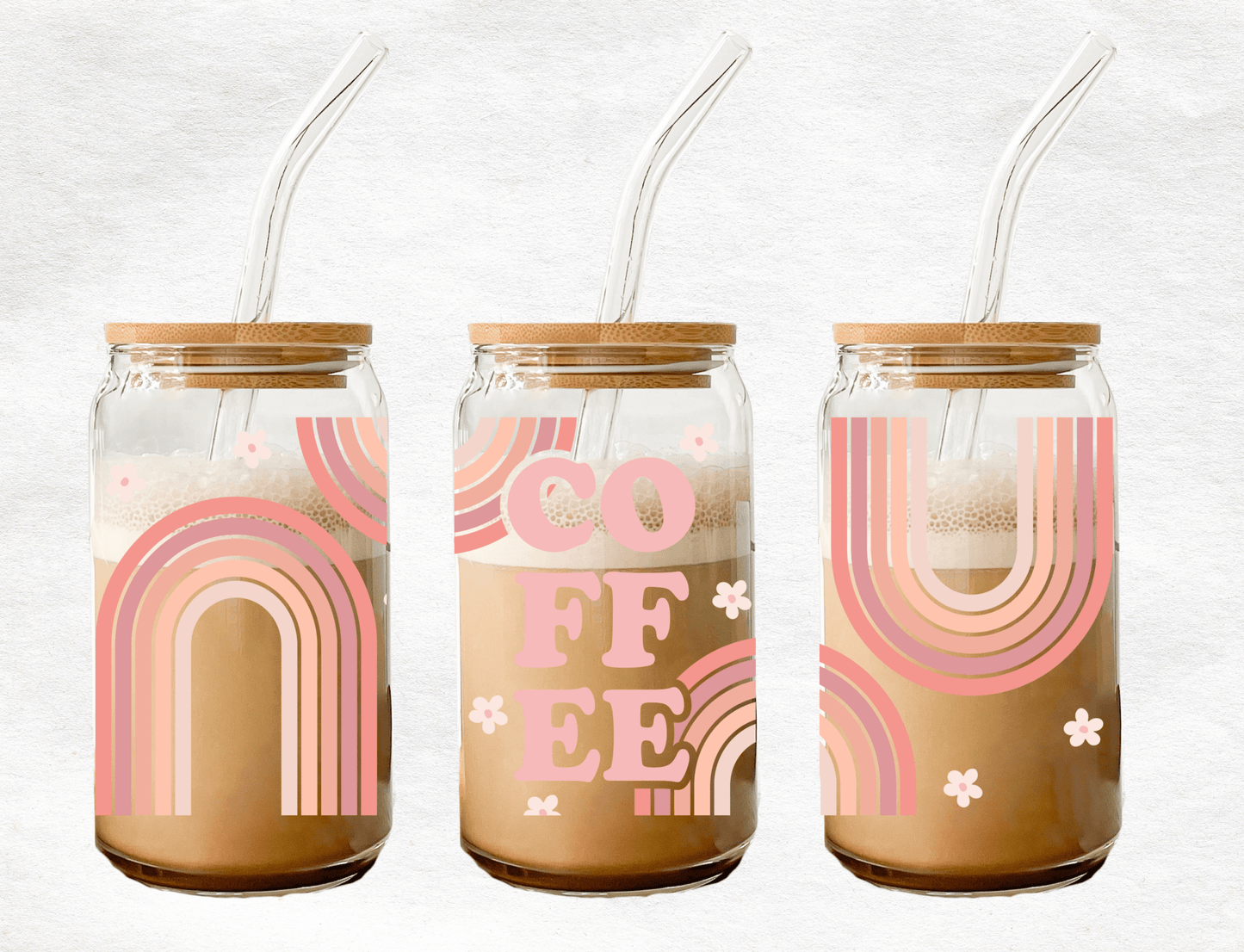 Coffee - Glass Cup - MK CREATIONS