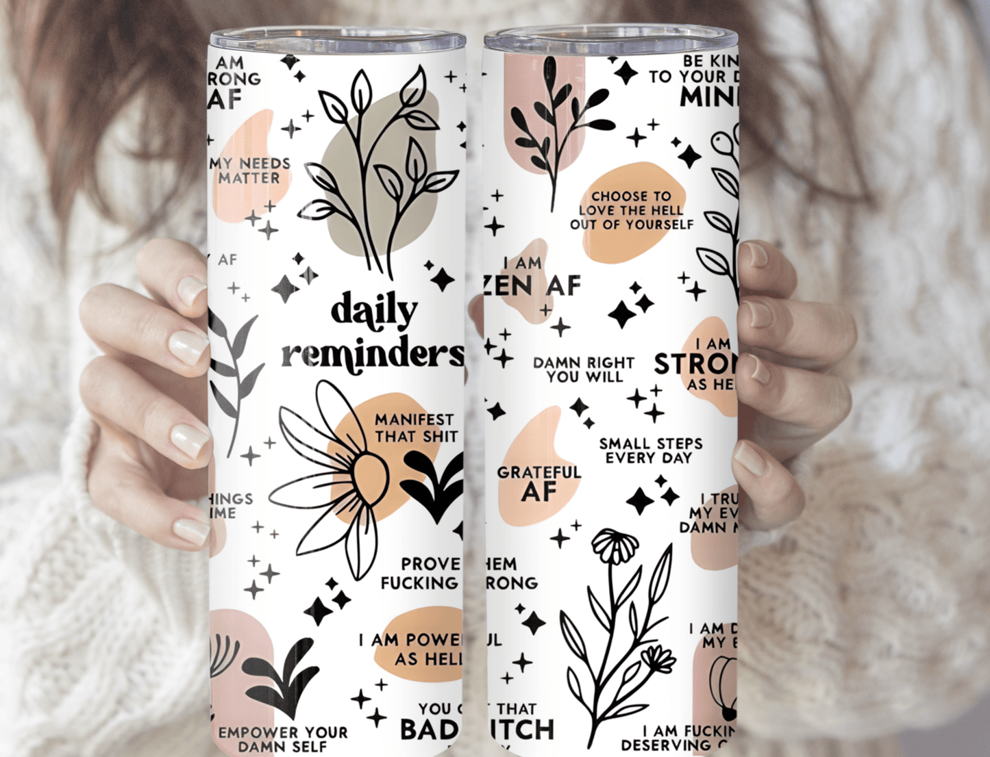 Daily Reminder - Tumbler - MK CREATIONS