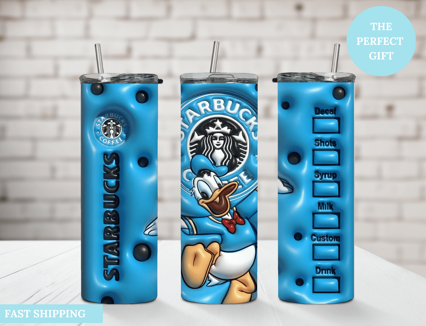 Donald Duck - Tumbler - MK CREATIONS