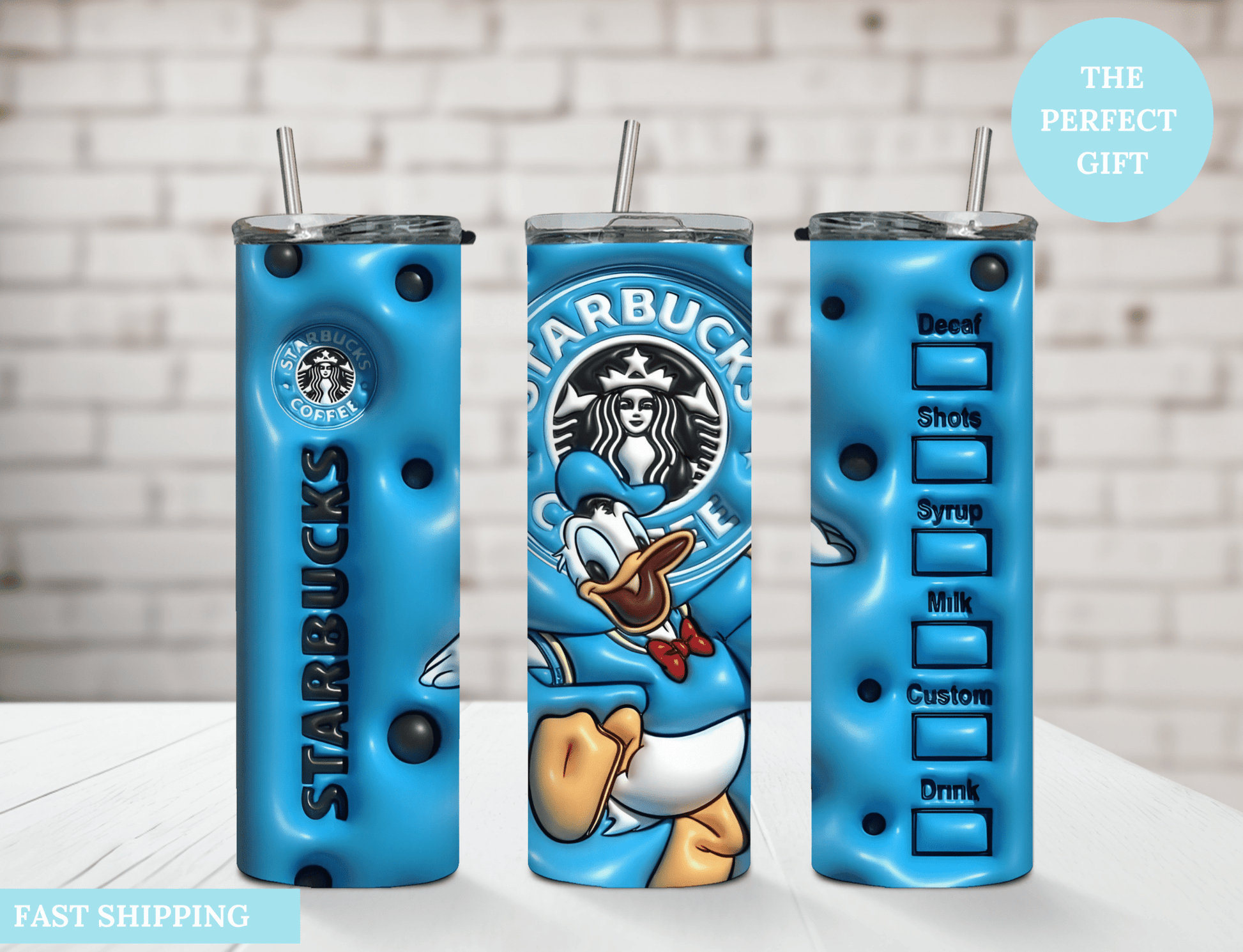 Donald Duck - Tumbler - MK CREATIONS