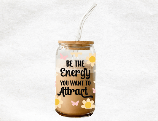Energy - Glass Cup - MK CREATIONS