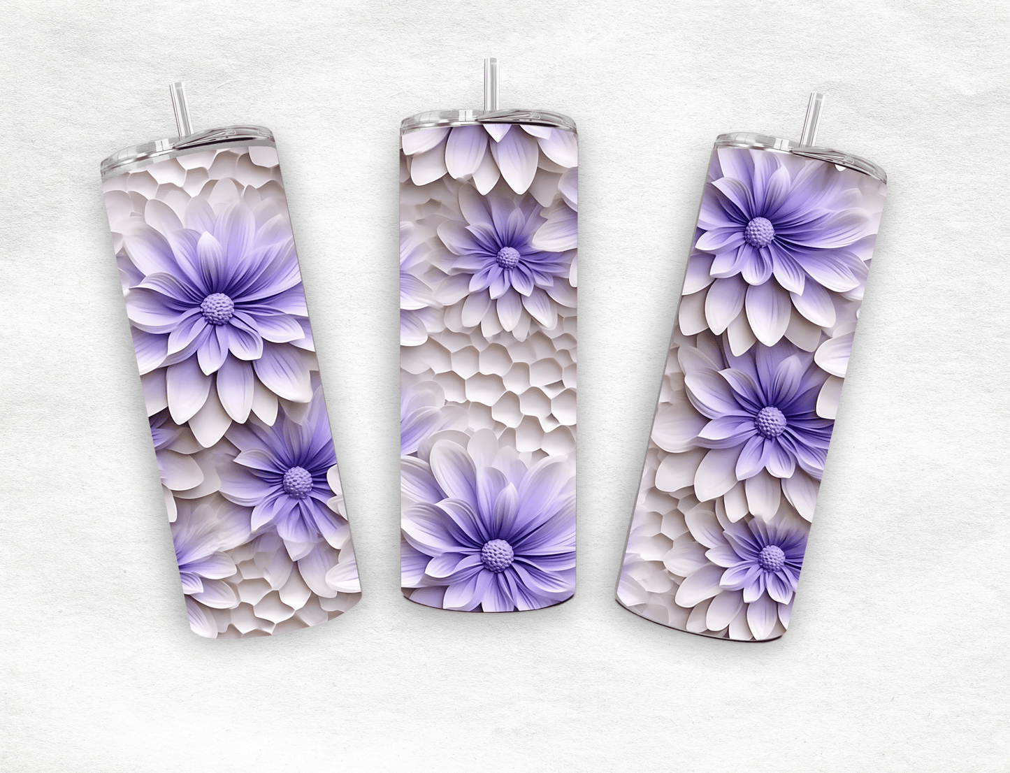 Flowers - Tumbler - MK CREATIONS