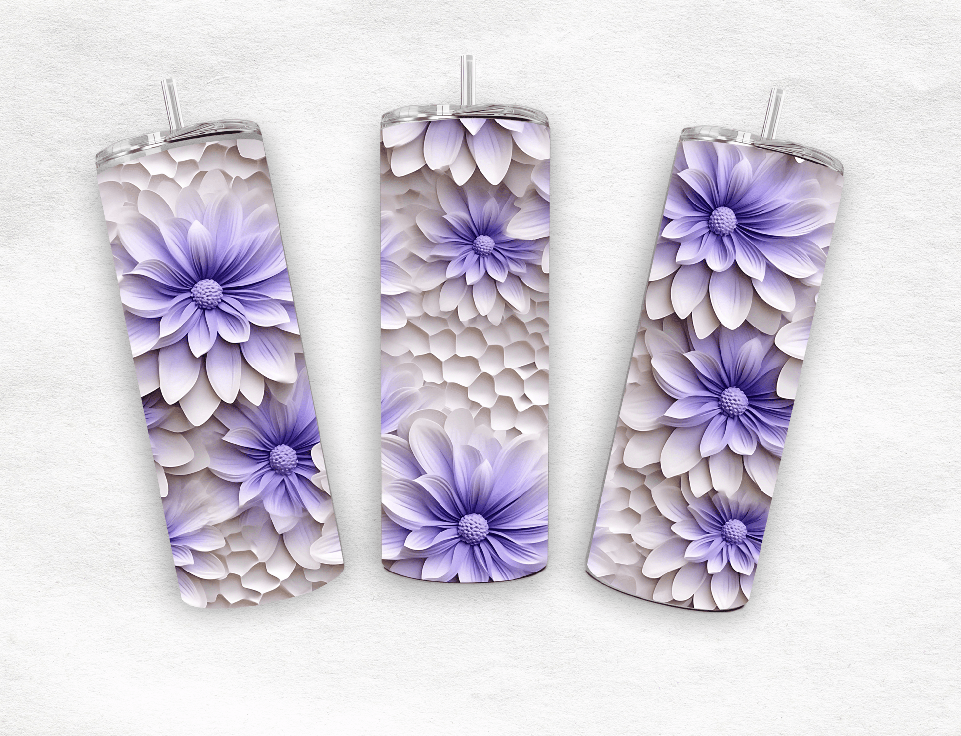 Flowers - Tumbler - MK CREATIONS