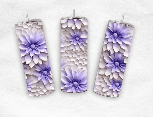 Flowers - Tumbler - MK CREATIONS