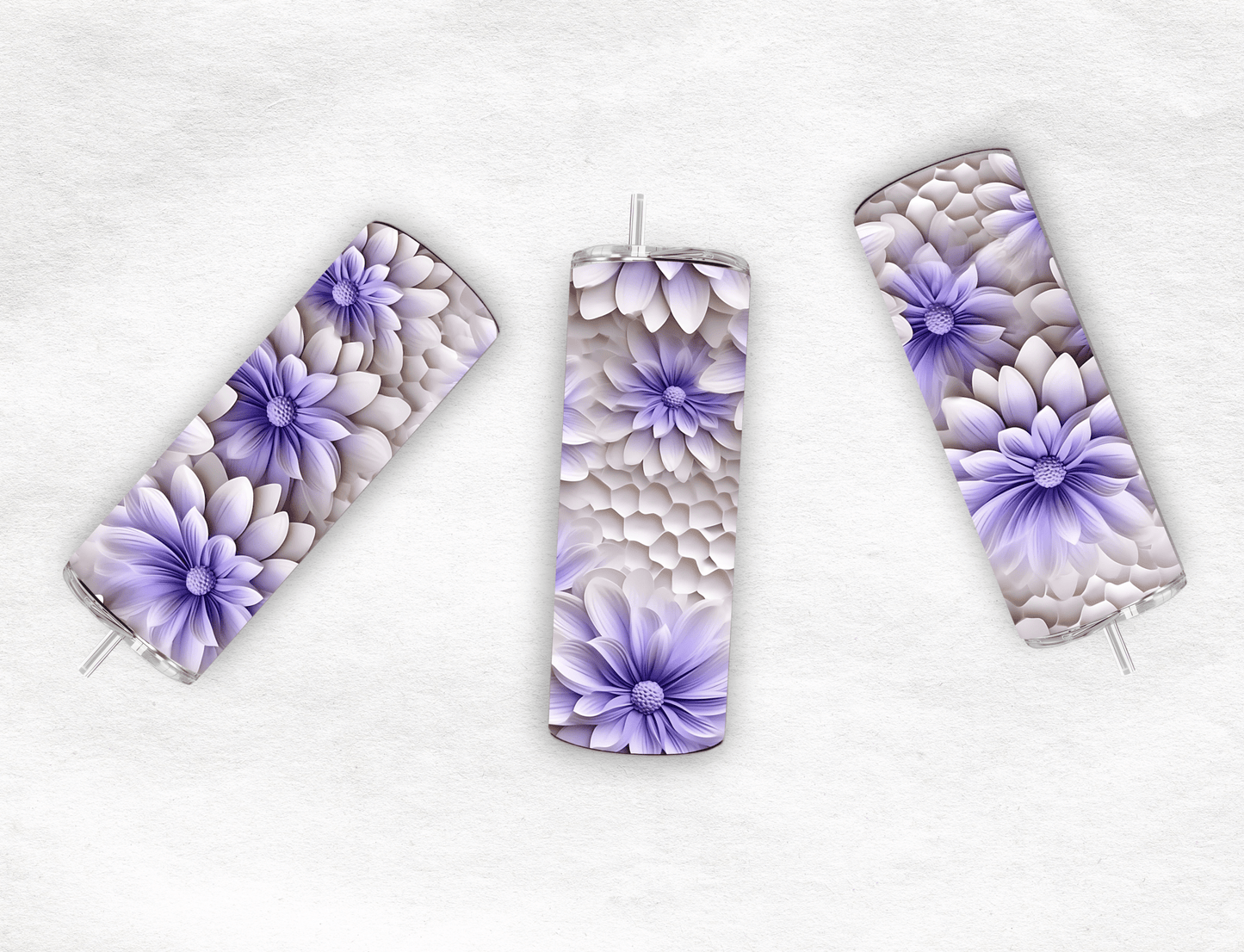 Flowers - Tumbler - MK CREATIONS