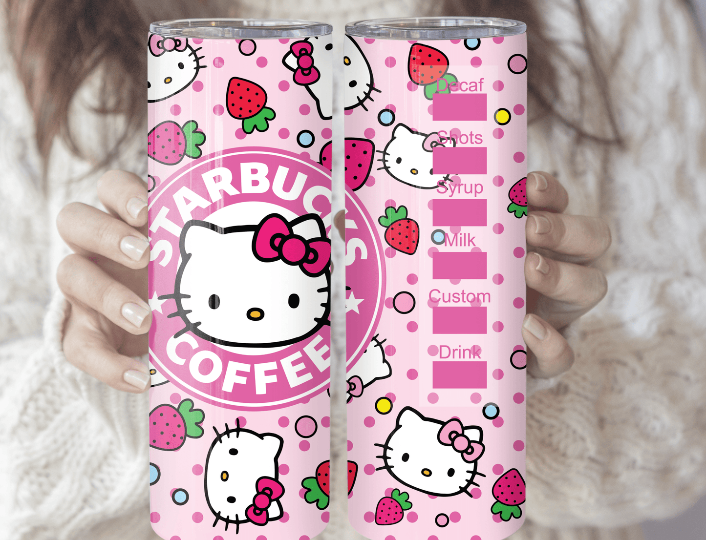Hello Kitty Pink Coffee - MK CREATIONS