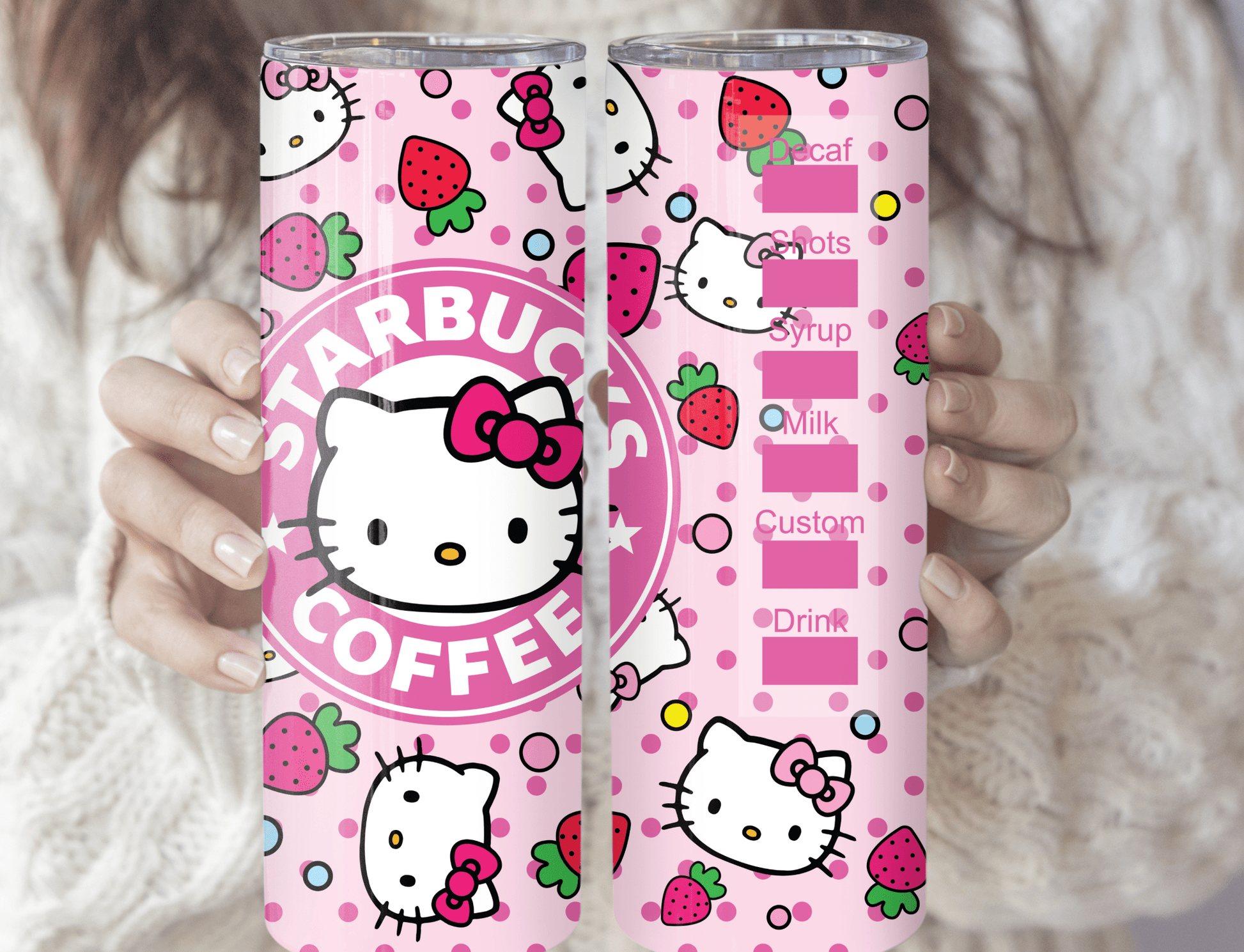 Hello Kitty Pink Coffee - MK CREATIONS