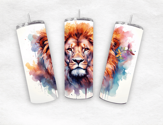 Lion - Tumbler - MK CREATIONS