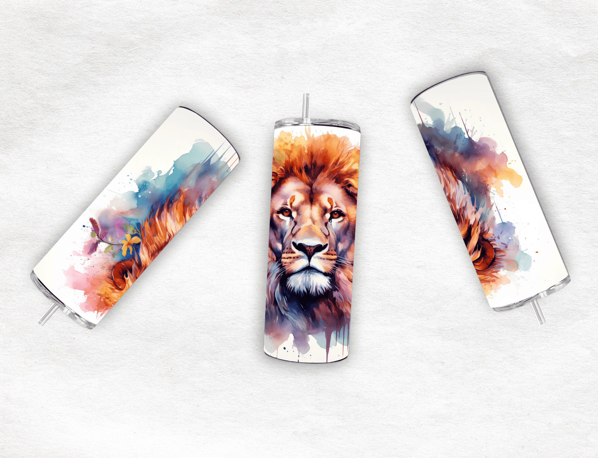 Lion - Tumbler - MK CREATIONS