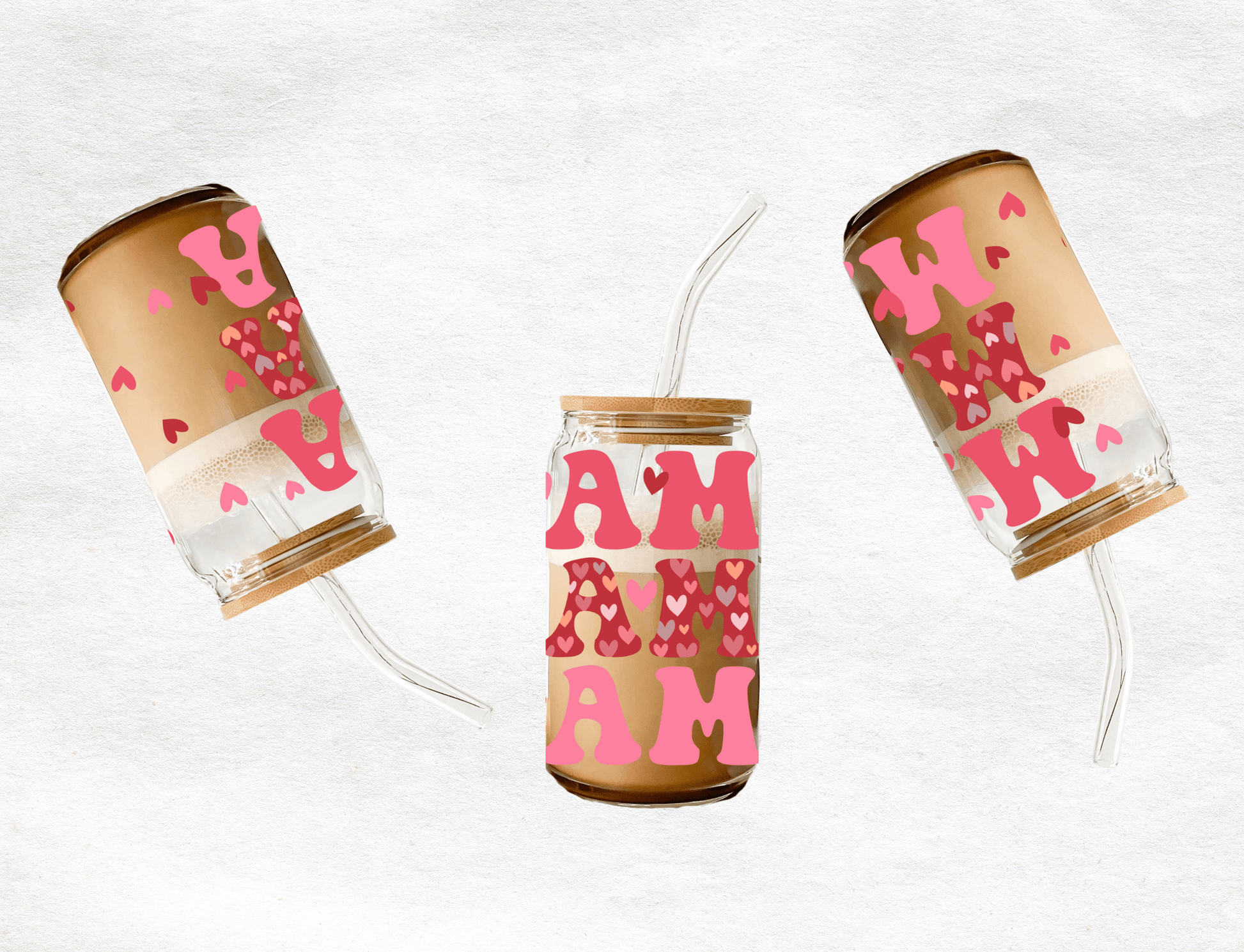 Mama - Glass Cup - MK CREATIONS