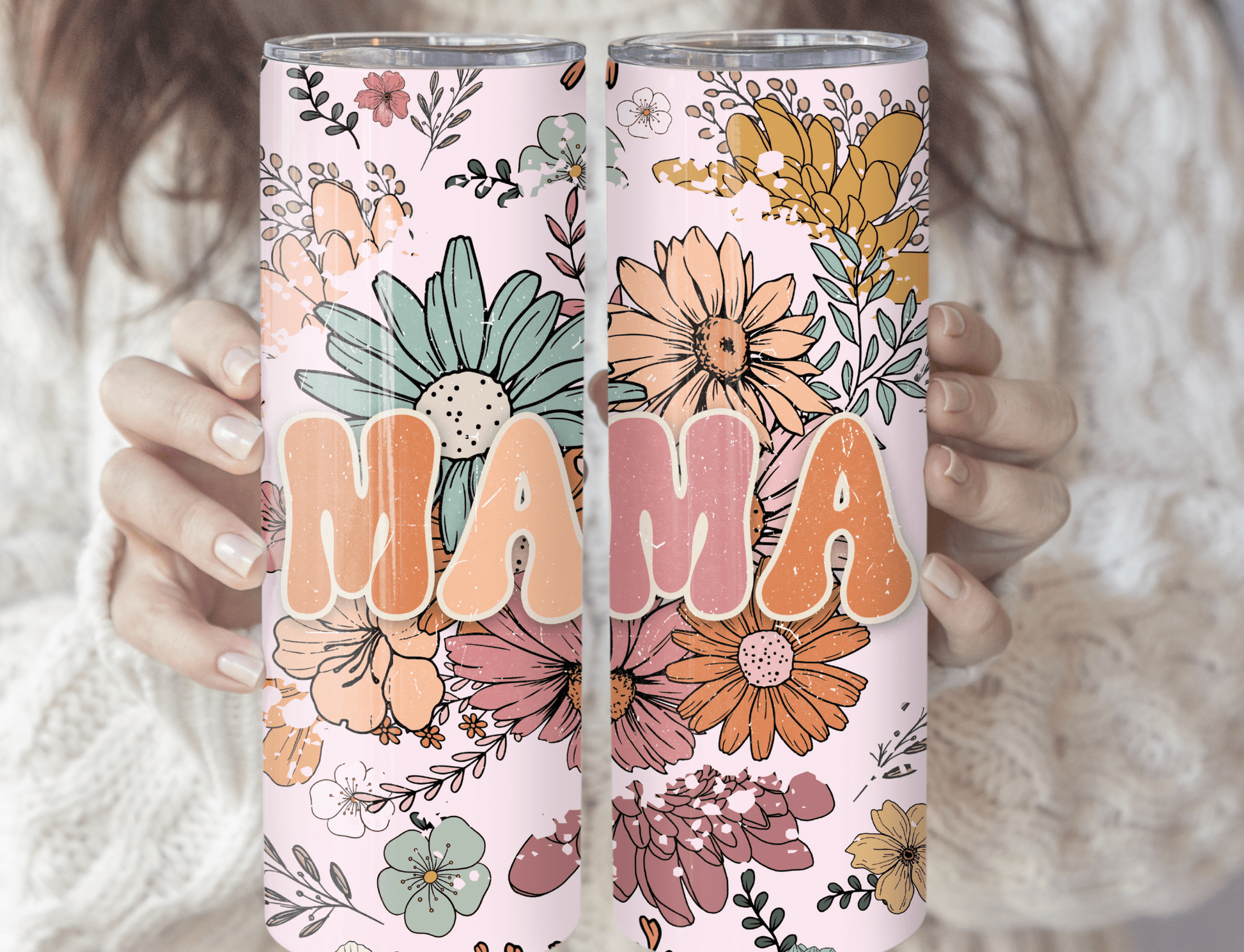 Mama - Tumbler - MK CREATIONS