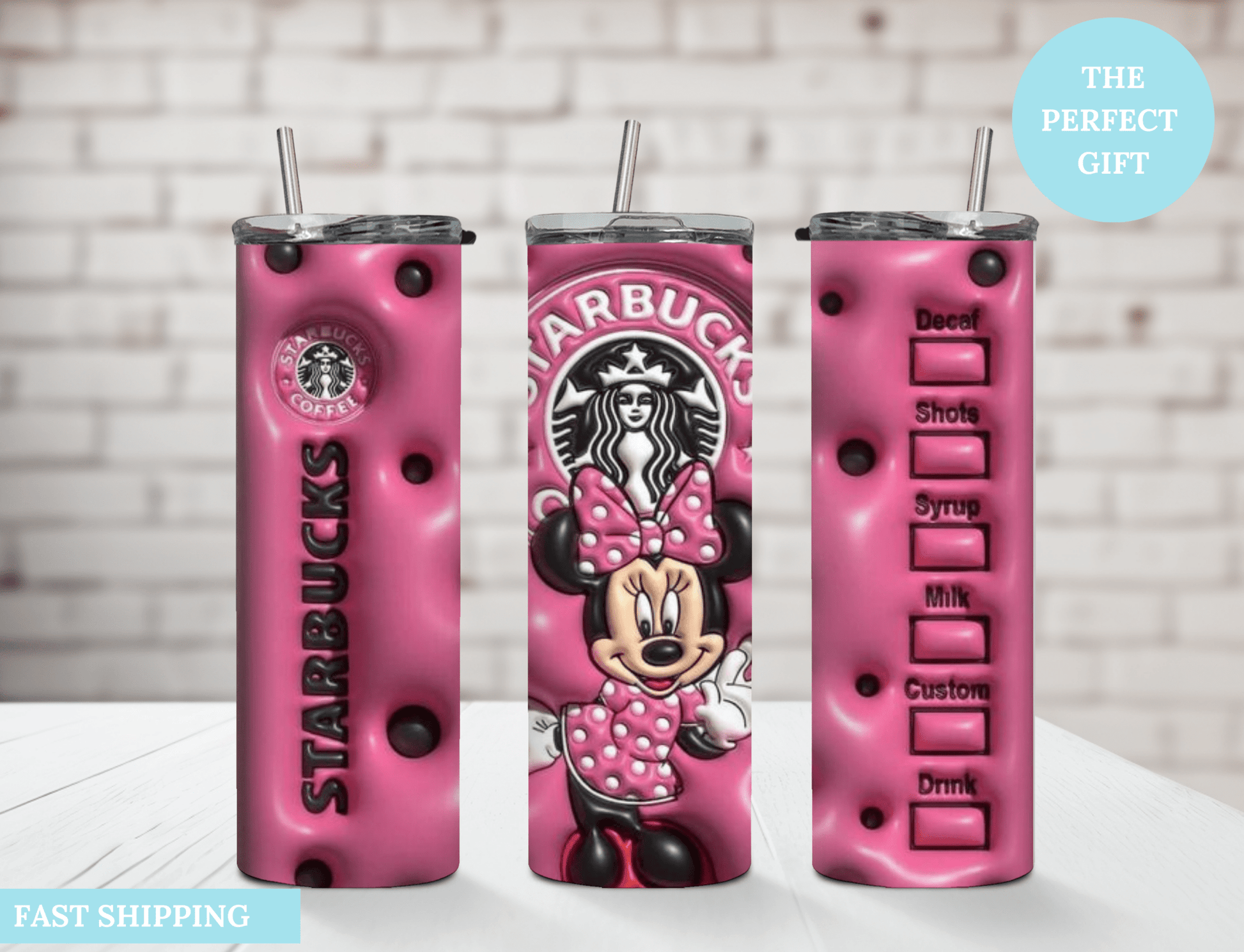 Minnie Mouse - Tumbler - MK CREATIONS