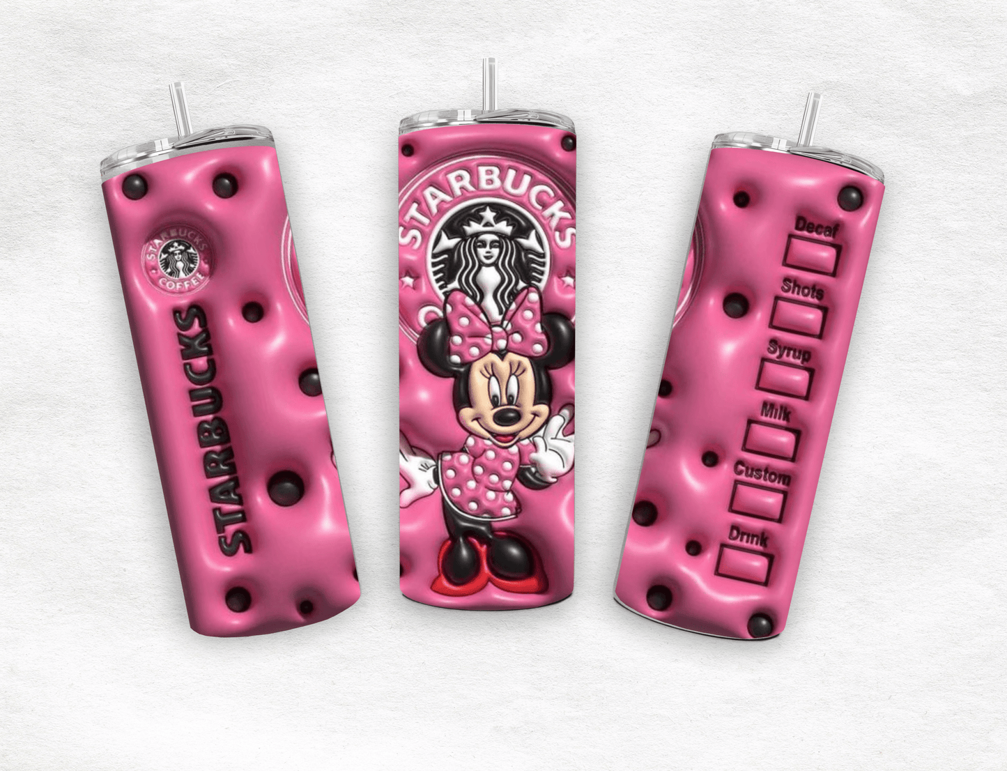 Minnie Mouse - Tumbler - MK CREATIONS