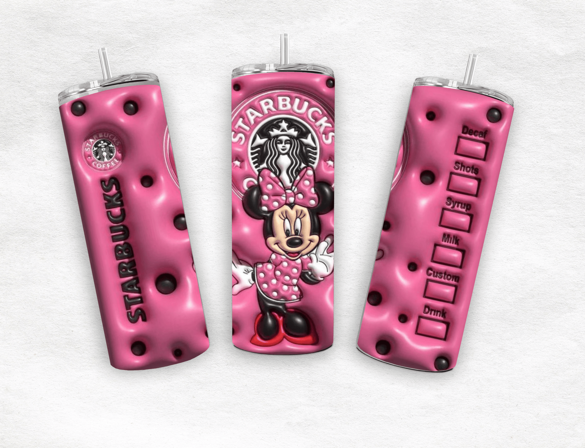 Minnie Mouse - Tumbler - MK CREATIONS