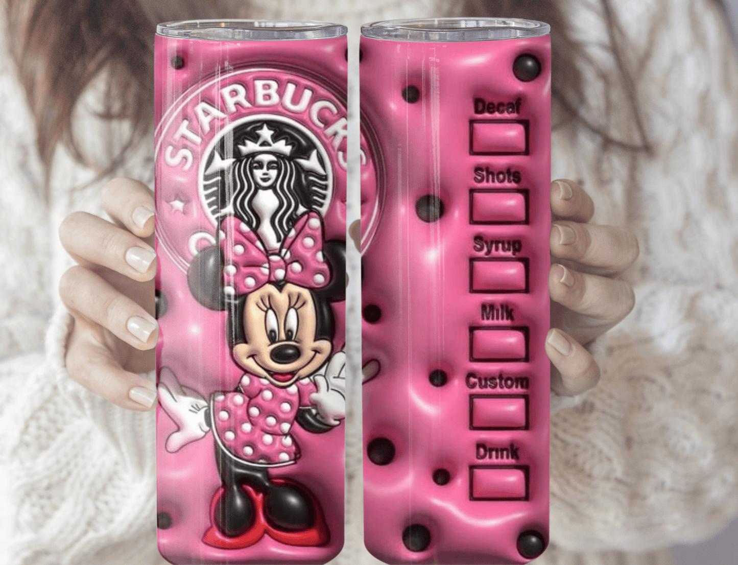 Minnie Mouse - Tumbler - MK CREATIONS