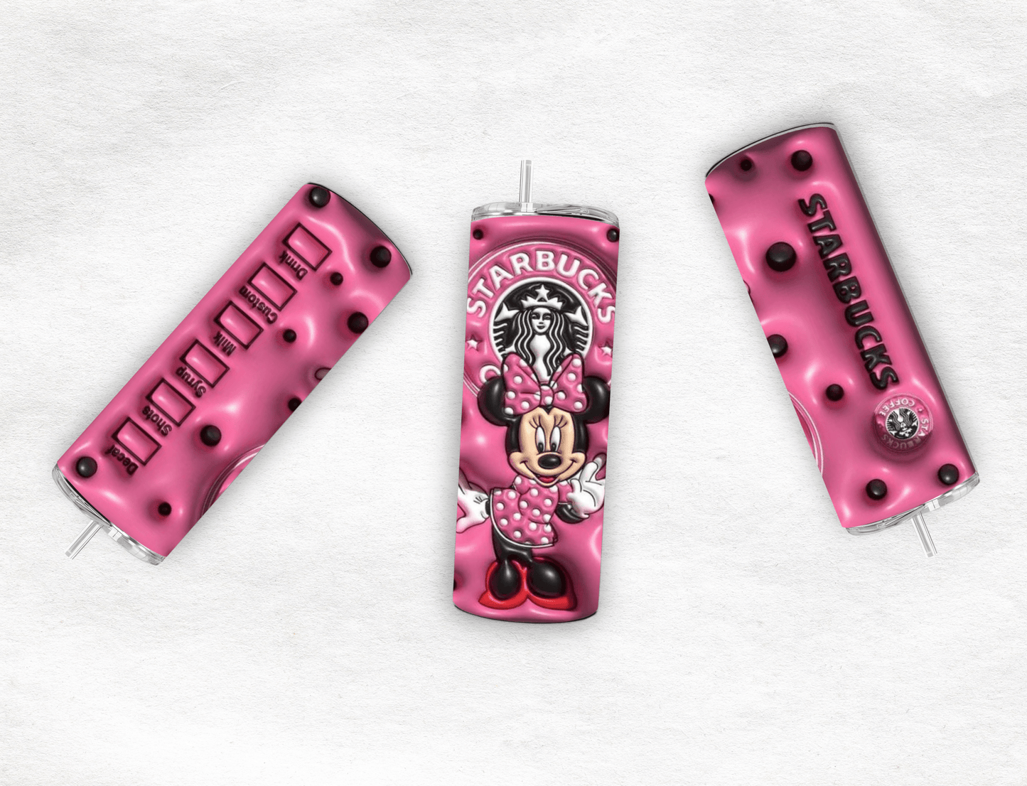 Minnie Mouse - Tumbler - MK CREATIONS