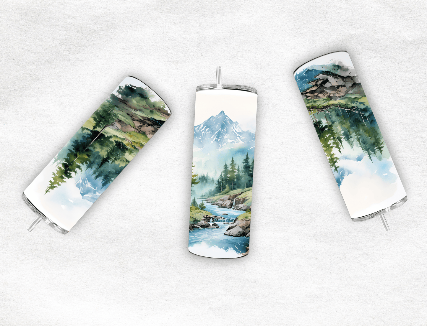 Mountain Landscape - Tumbler - MK CREATIONS