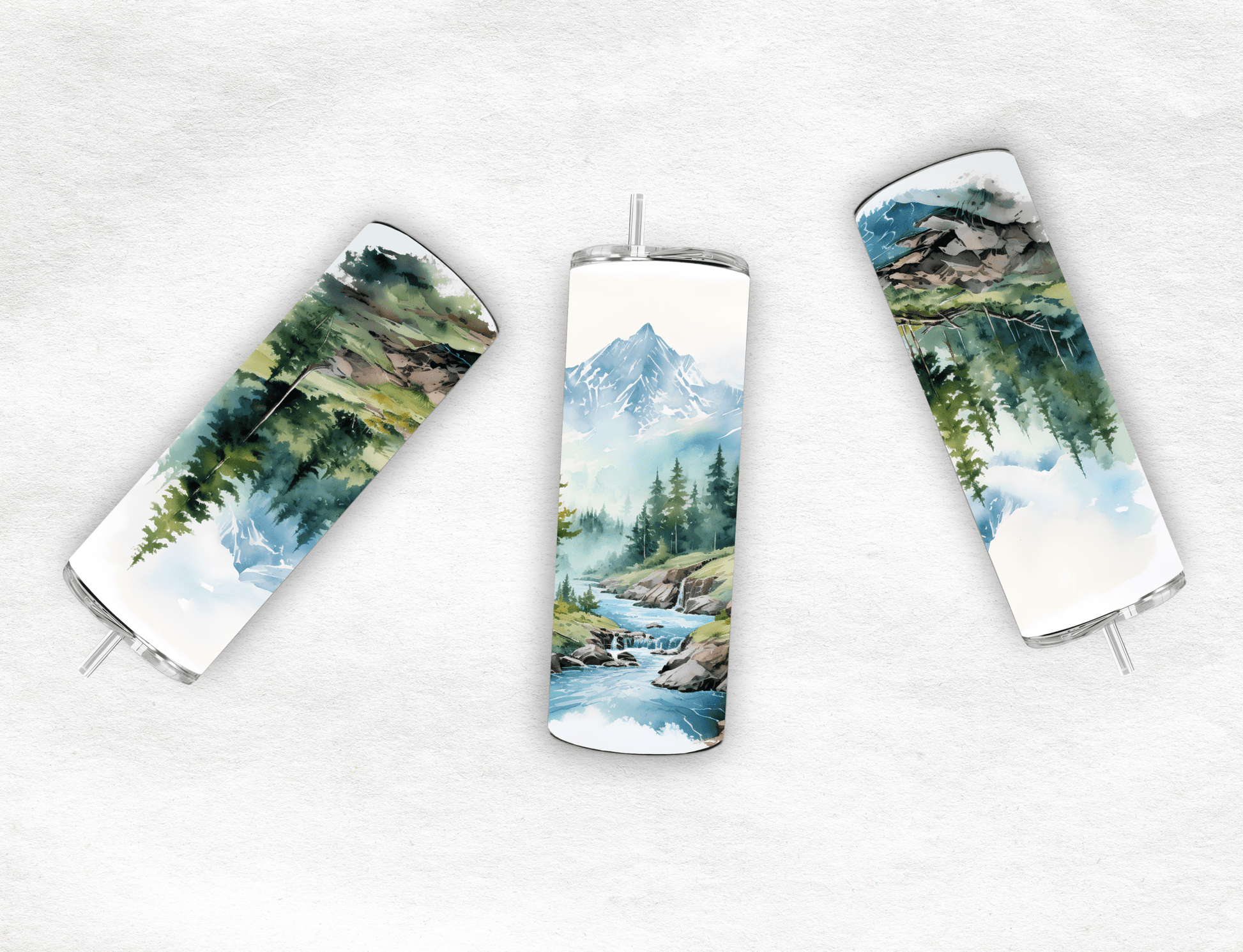 Mountain Landscape - Tumbler - MK CREATIONS
