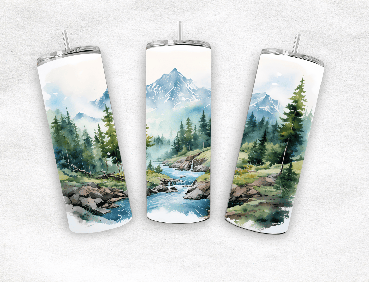 Mountain Landscape - Tumbler - MK CREATIONS