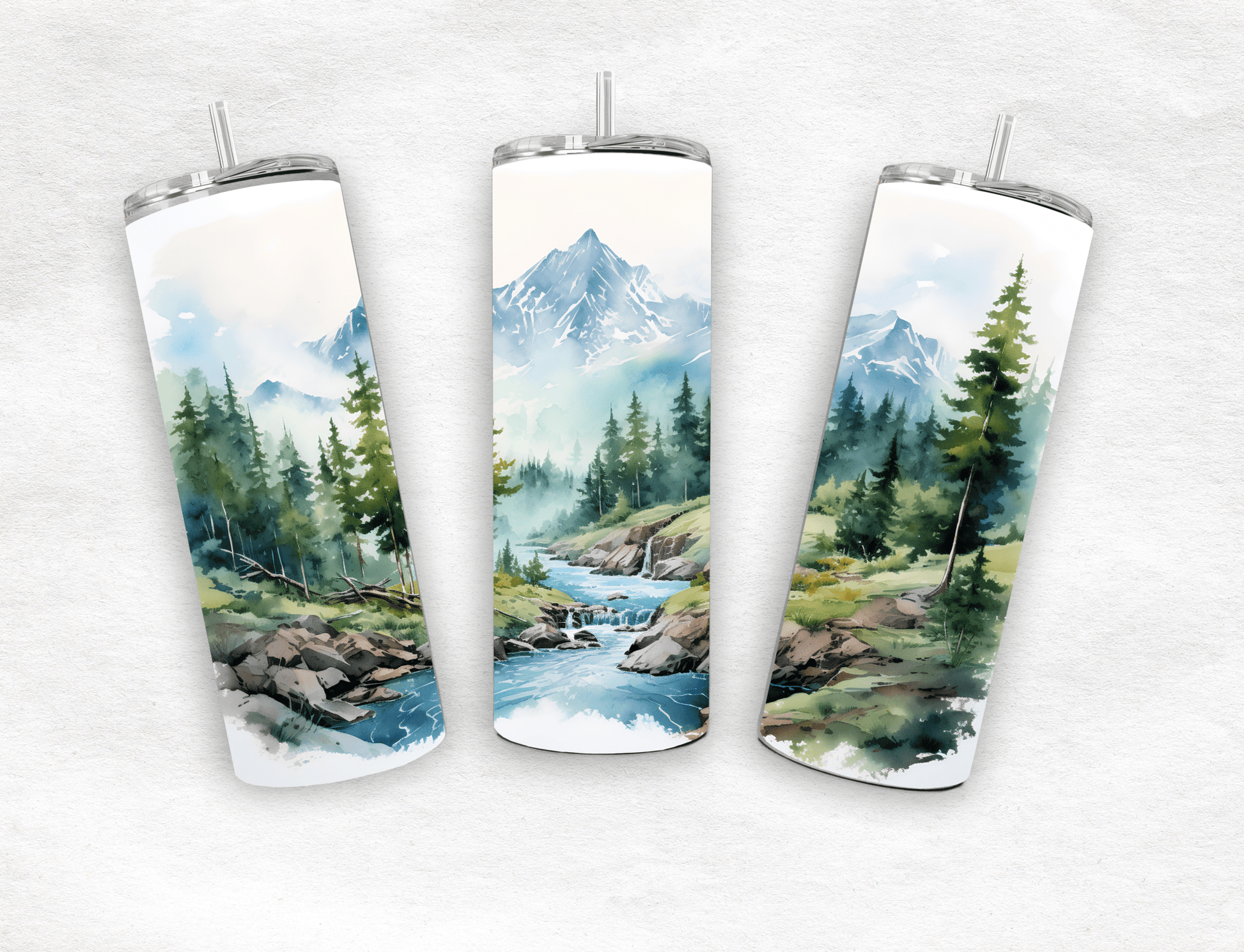Mountain Landscape - Tumbler - MK CREATIONS