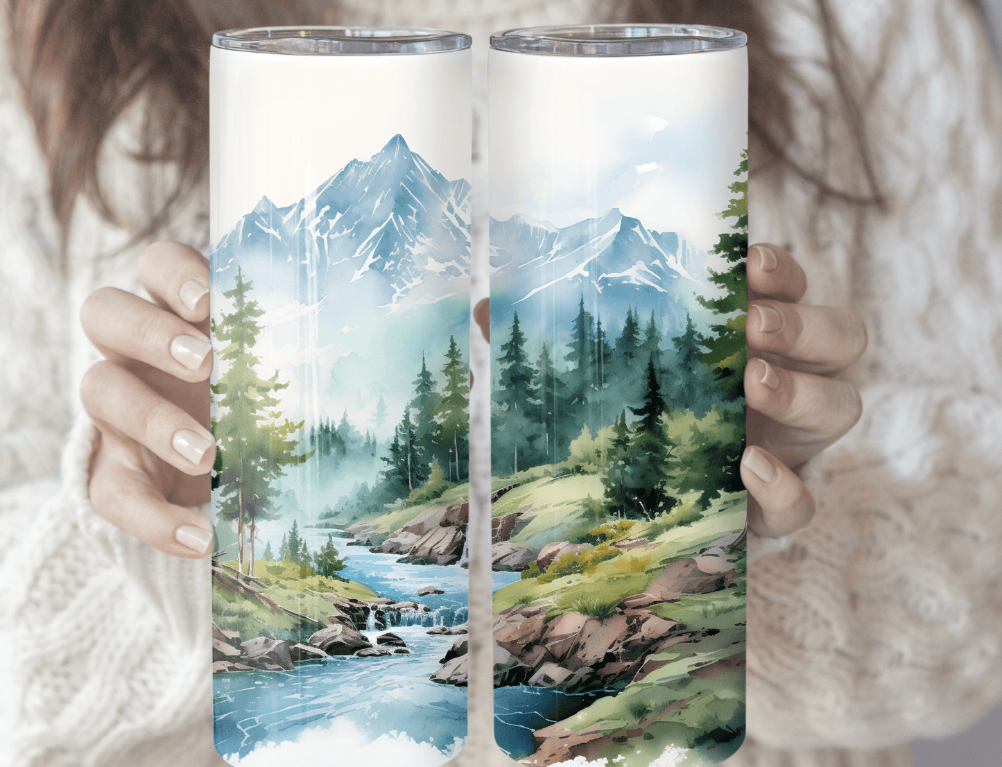 Mountain Landscape - Tumbler - MK CREATIONS