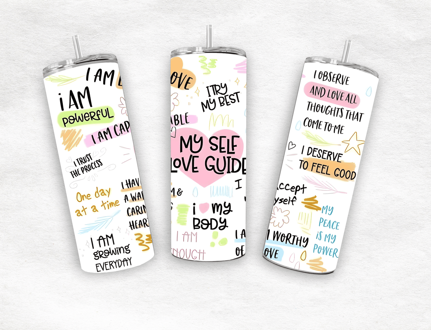 My Self Love Guide - Tumbler - MK CREATIONS