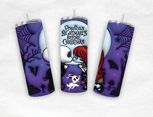 Nightmare Before Christmas - Tumbler - MK CREATIONS