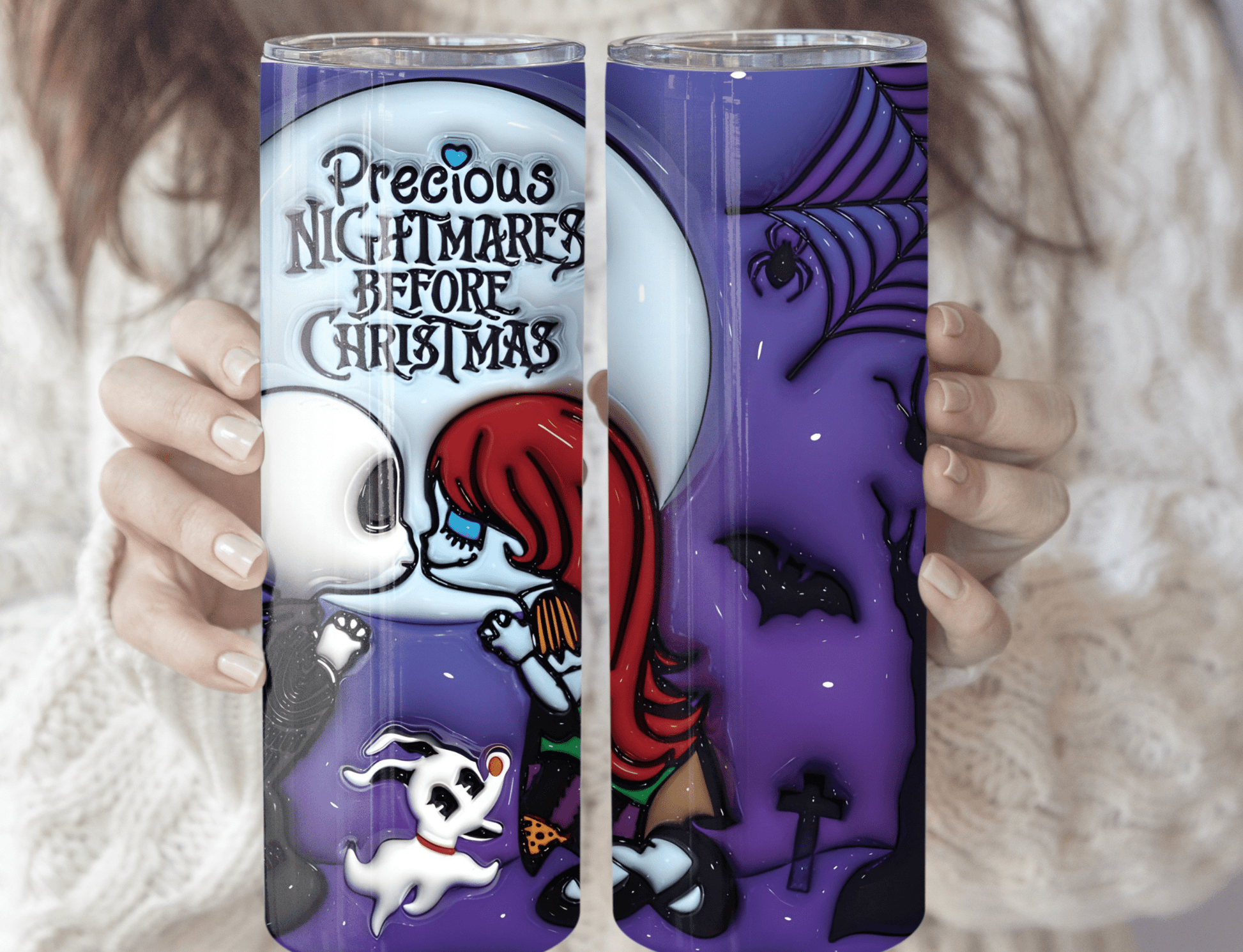 Nightmare Before Christmas - Tumbler - MK CREATIONS