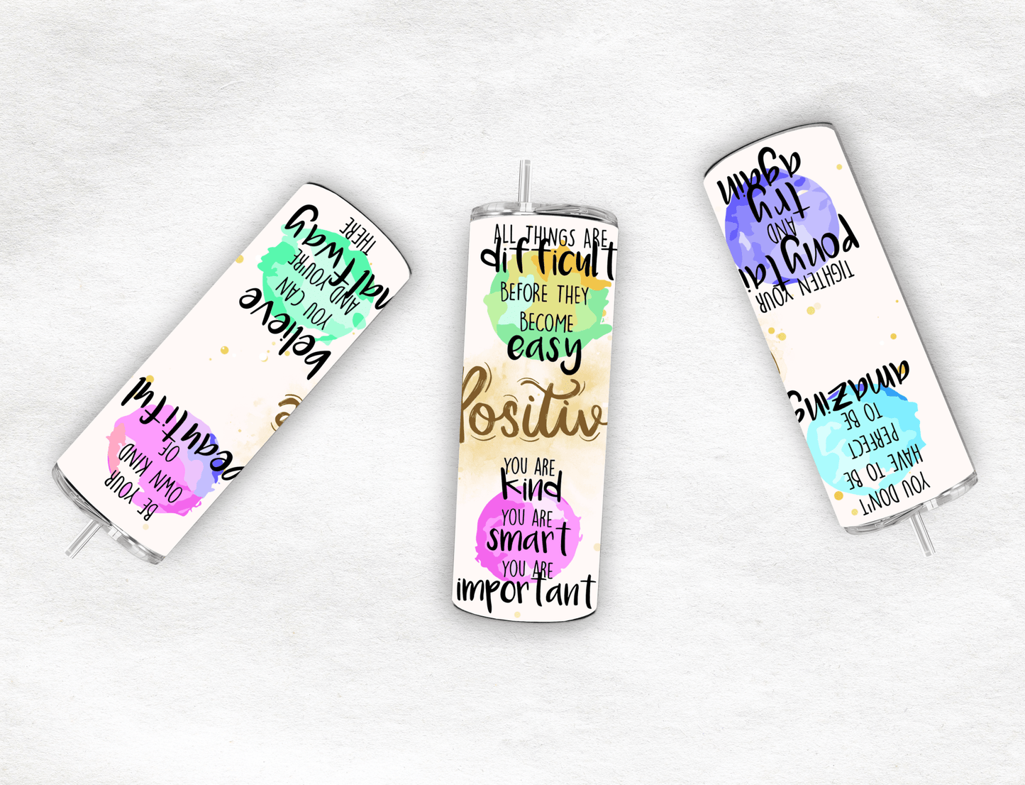 Positive - Tumbler - MK CREATIONS