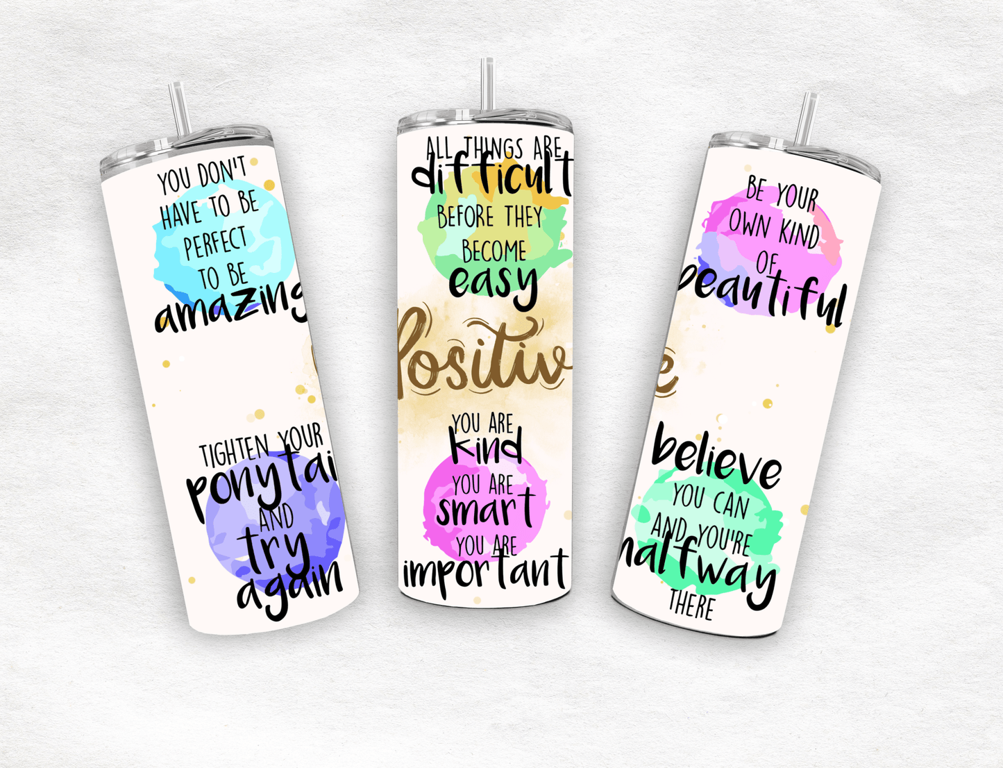 Positive - Tumbler - MK CREATIONS