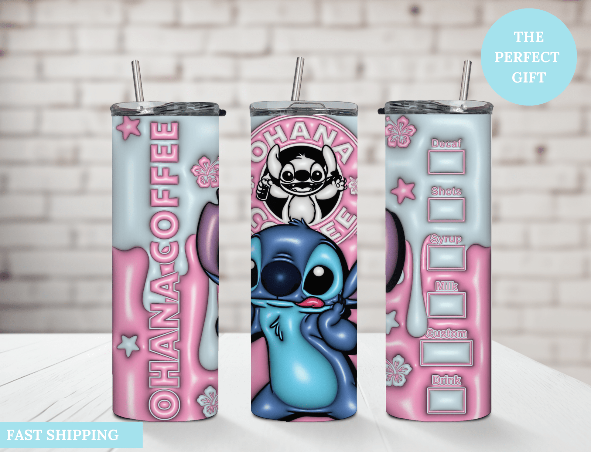 Stitch - Tumbler - MK CREATIONS