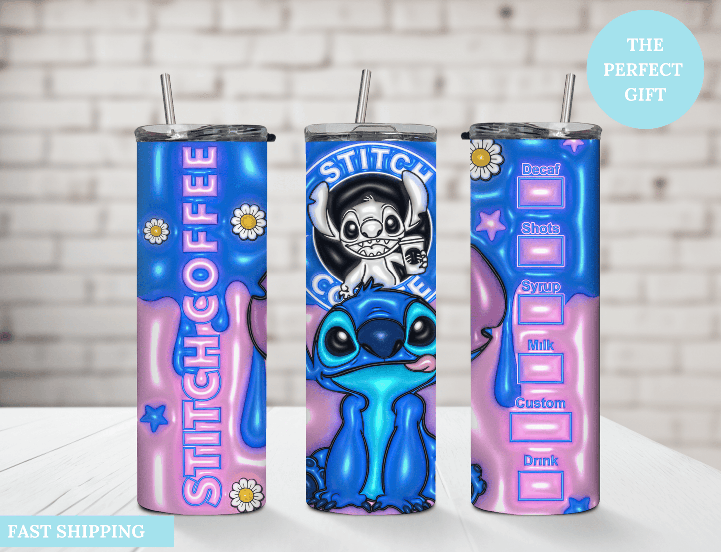 Stitch - Tumbler - MK CREATIONS