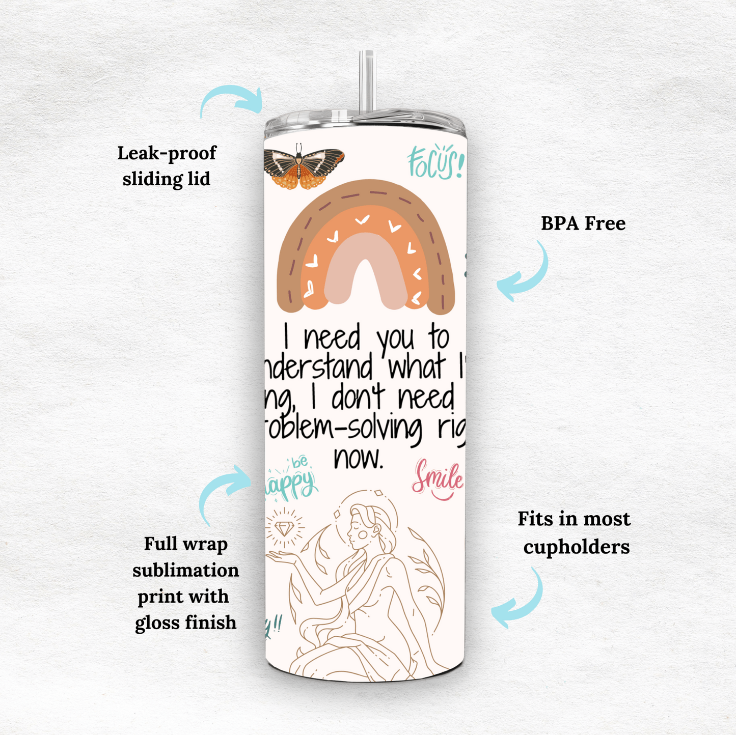 Wonderful - Tumbler - MK CREATIONS