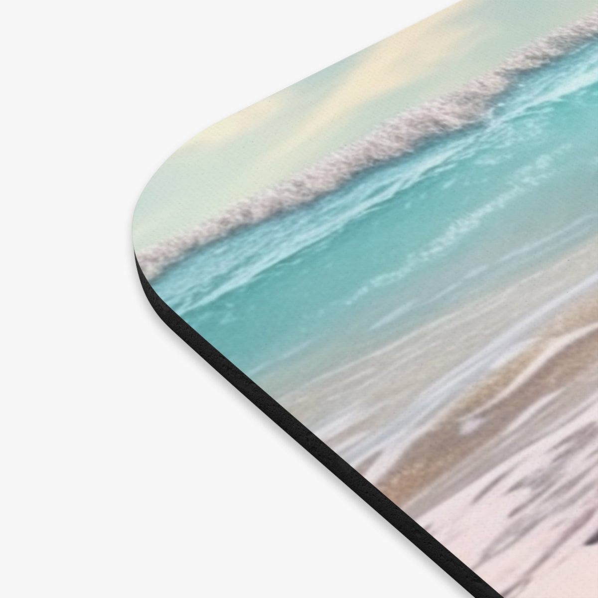 Beach Shells Ocean Waves Rectangle Mouse Pad - MK CREATIONS