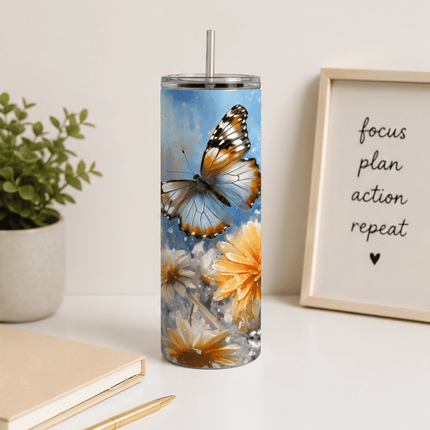 Butterfly-Tumbler - MK CREATIONS