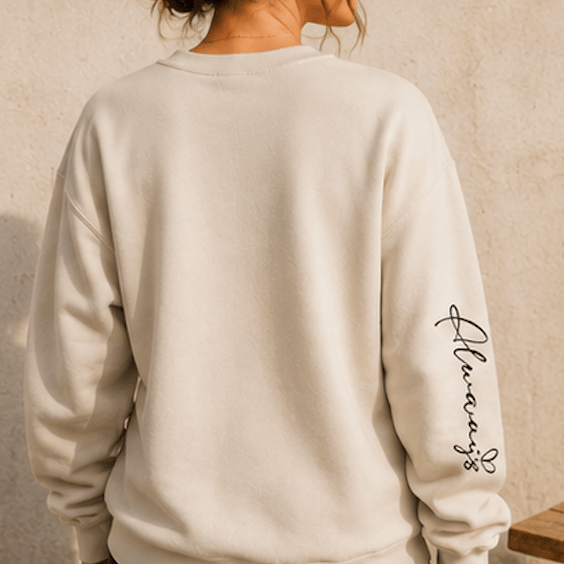 Crewneck Sweatshirt — "Remember Your Why" Motivational Pullover - MK CREATIONS