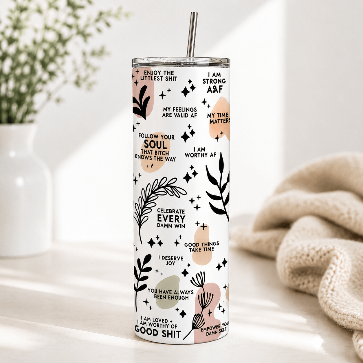 Daily Reminder-Tumbler - MK CREATIONS