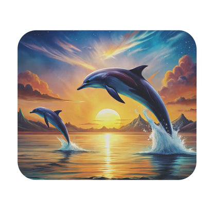 Dolphin Sunset Ocean Mouse Pad - MK CREATIONS
