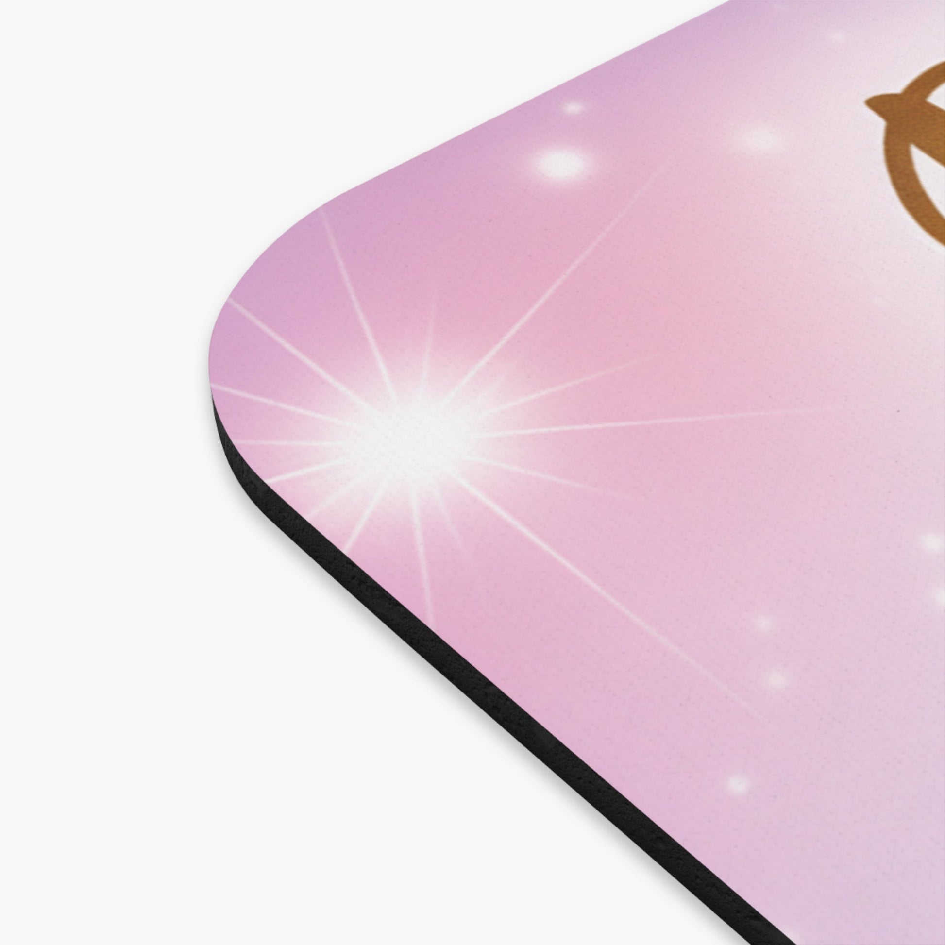 Dream Big Shine Bright Rectangle Mouse Pad — Inspirational Pastel Desk Mat - MK CREATIONS