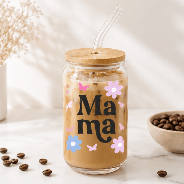 Mama-Glass Cup - MK CREATIONS