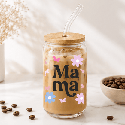 Mama-Glass Cup - MK CREATIONS