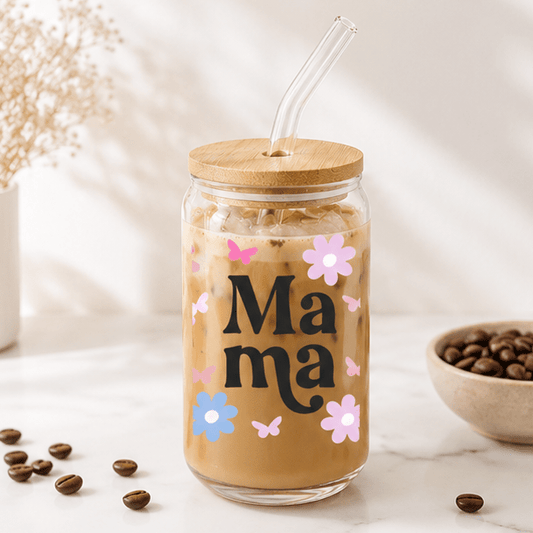 Mama-Glass Cup - MK CREATIONS