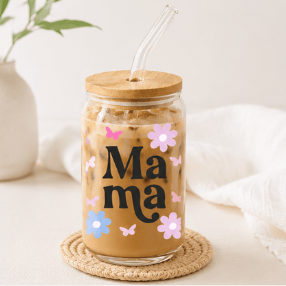 Mama-Glass Cup - MK CREATIONS