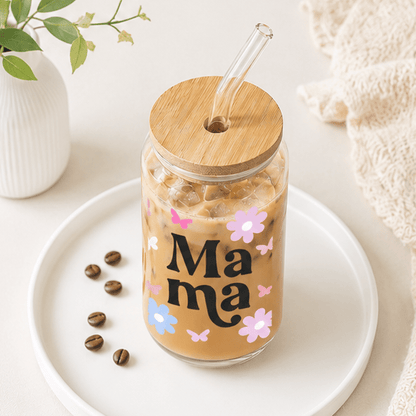 Mama-Glass Cup - MK CREATIONS