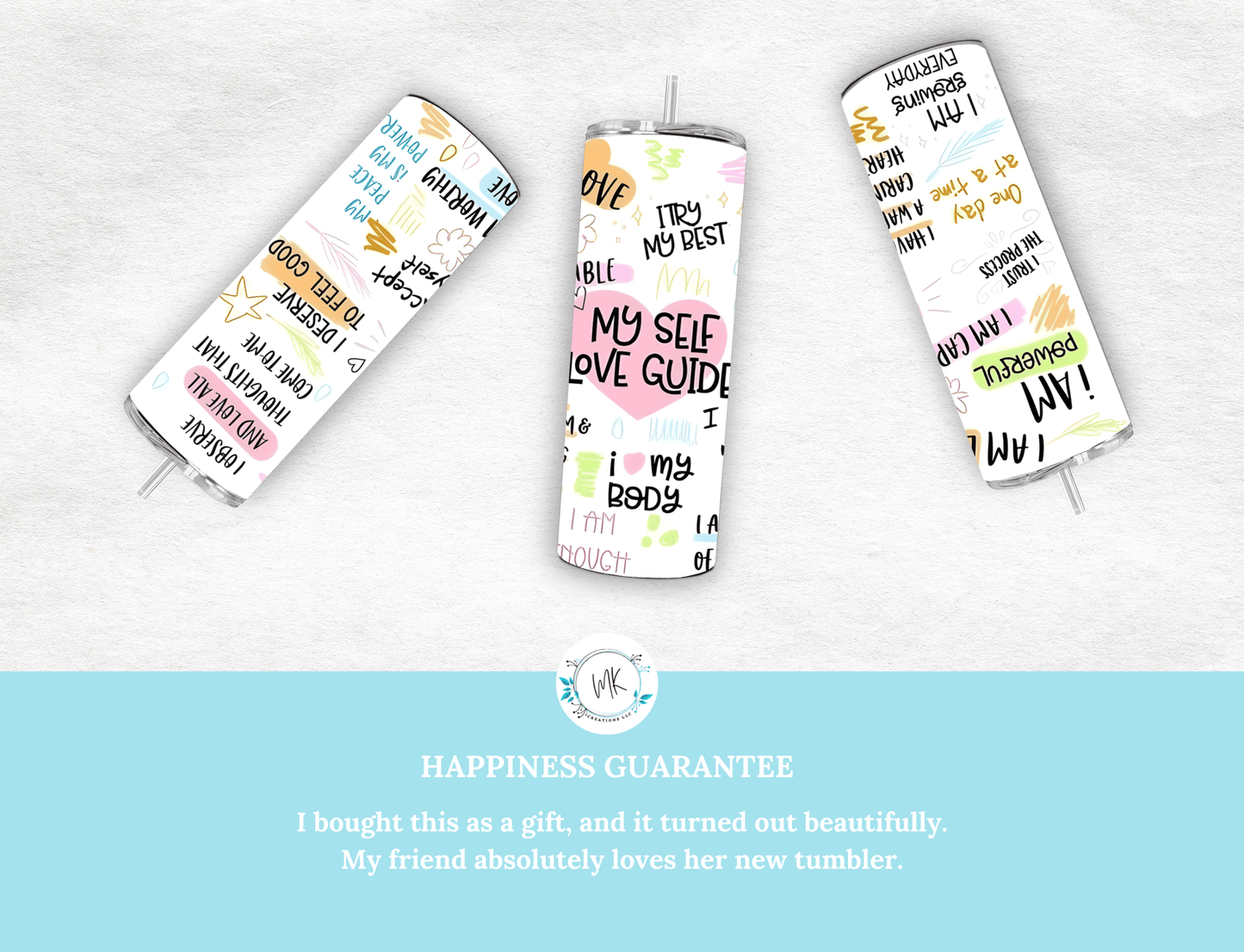 My Self Love Guide - Tumbler - MK CREATIONS