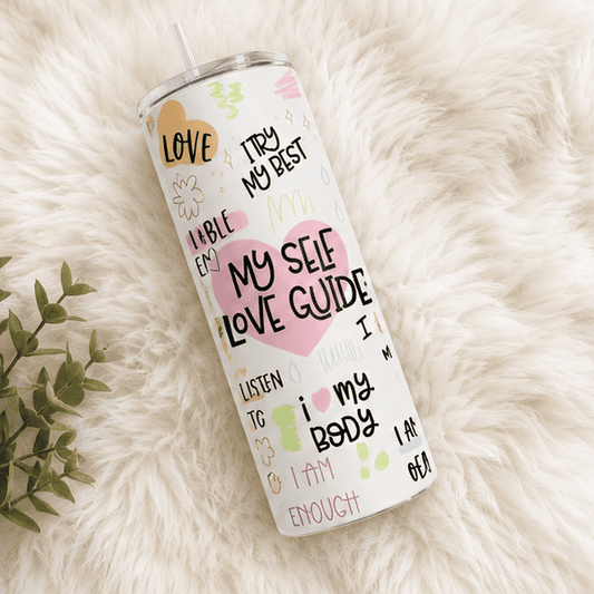 My Self Love Guide-Tumbler - MK CREATIONS